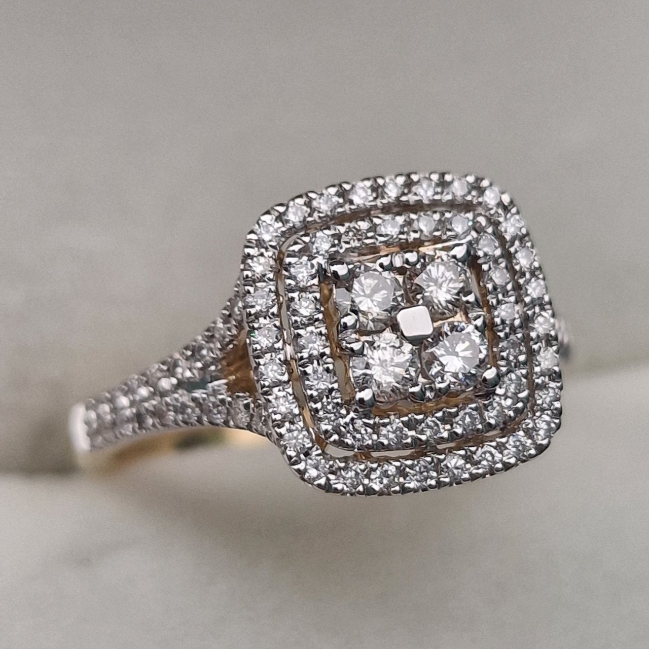 Кольцо Deimantas 104947752 17р 3,54гр 0,61ct. купить,NaN