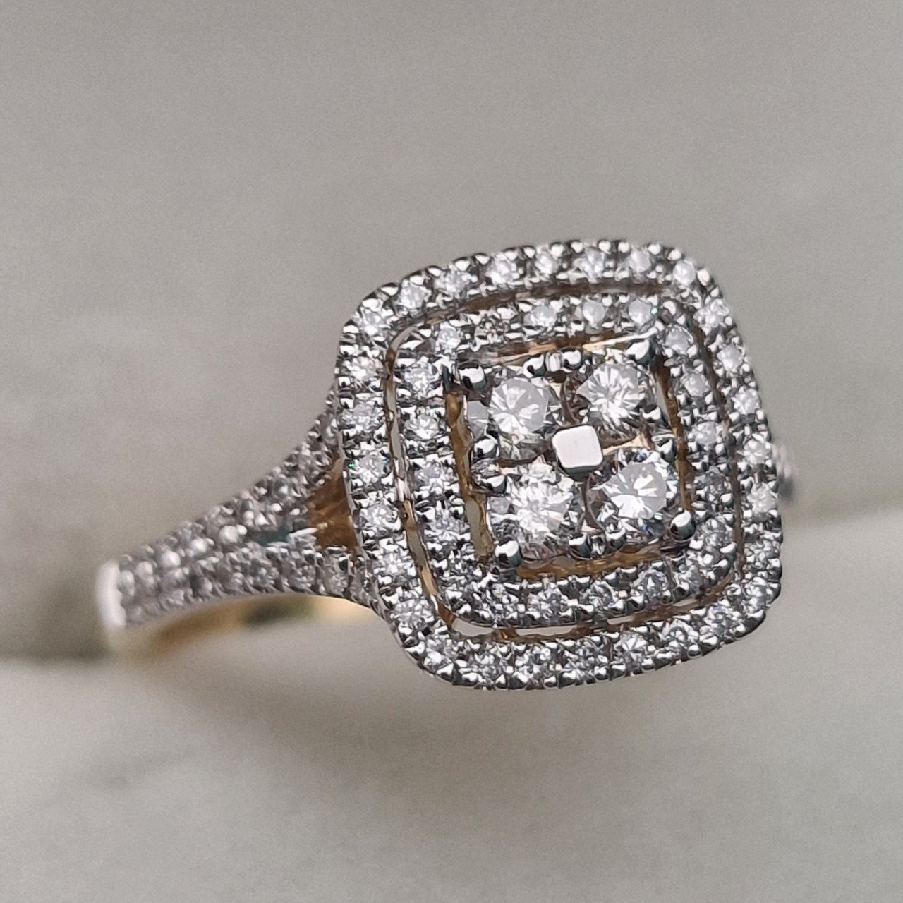 Кольцо Deimantas 104947752 17р 3,54гр 0,61ct. купить,NaN