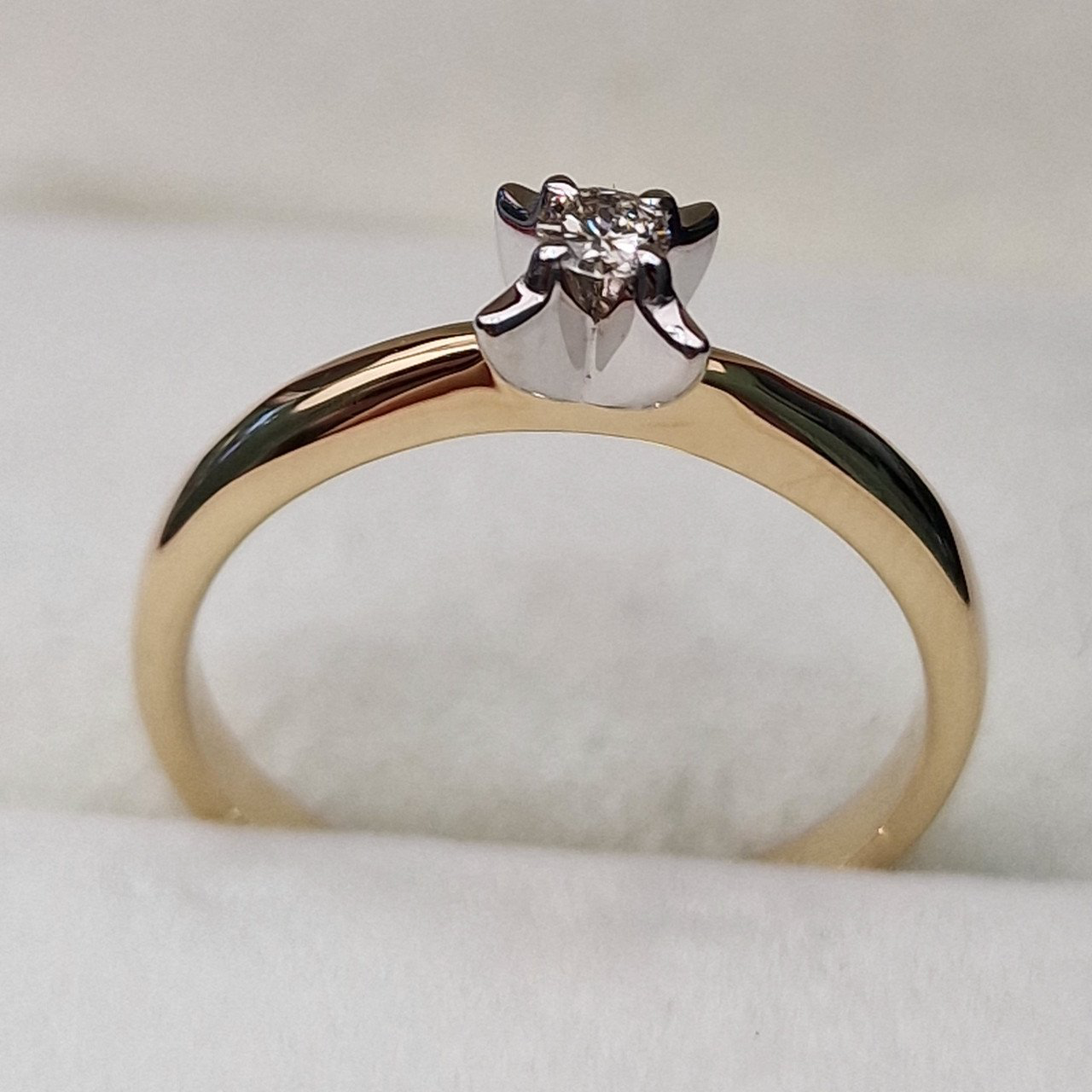 Кольцо Deimantas 104563936 16,5р 2,84гр 0,071ct. купить,NaN