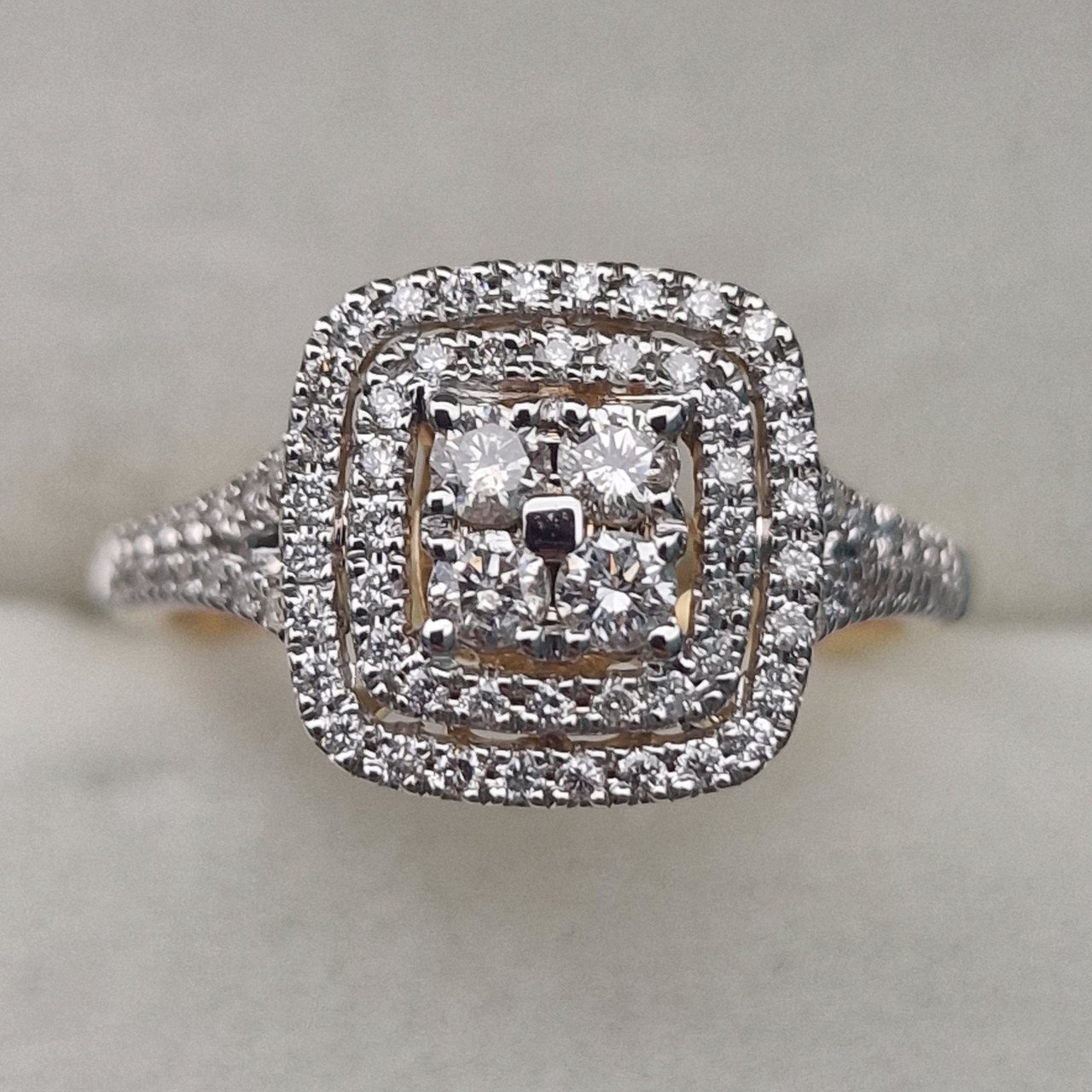 Кольцо Deimantas 104947752 17р 3,54гр 0,61ct. купить,NaN