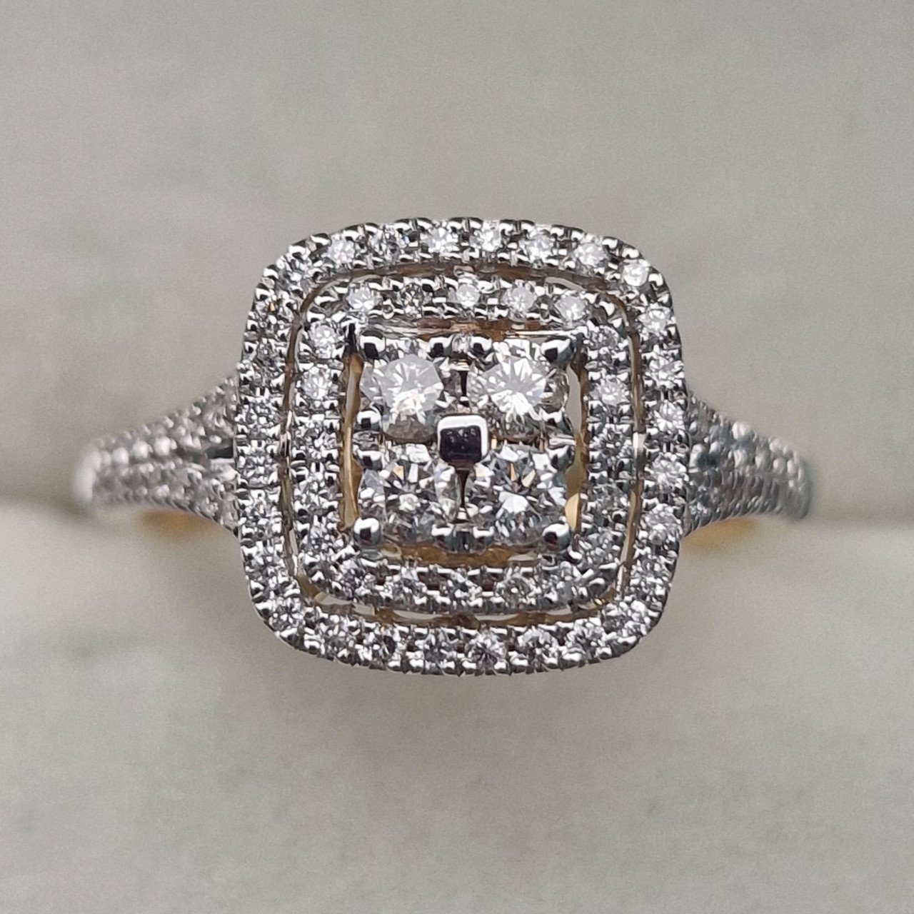 Кольцо Deimantas 104947752 17р 3,54гр 0,61ct. купить,NaN