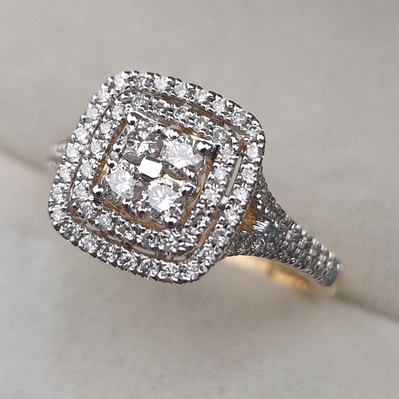 Кольцо Deimantas 104947752 17р 3,54гр 0,61ct. купить,NaN