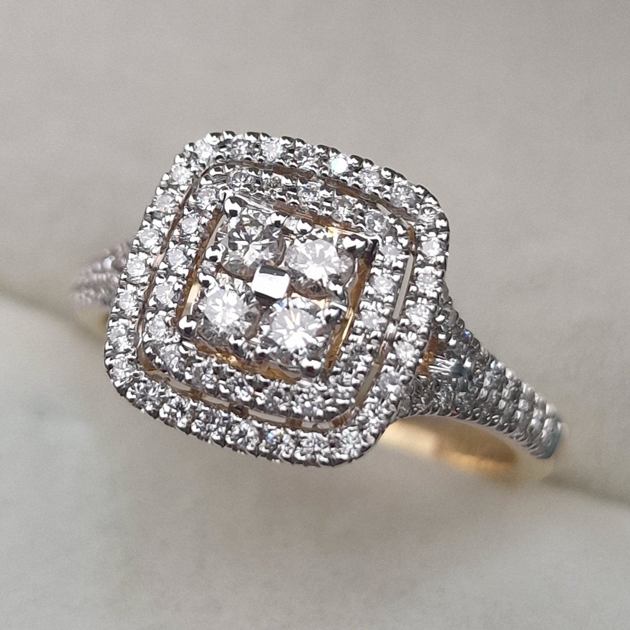 Кольцо Deimantas 104947752 17р 3,54гр 0,61ct. купить,NaN