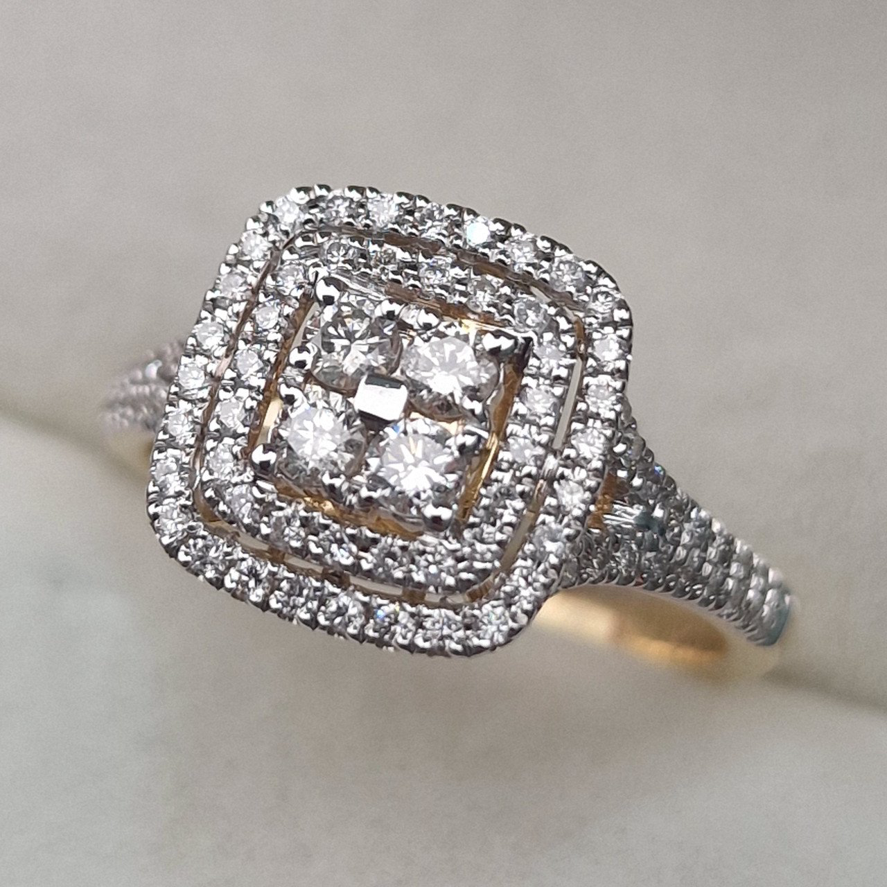 Кольцо Deimantas 104947752 17р 3,54гр 0,61ct. купить,NaN