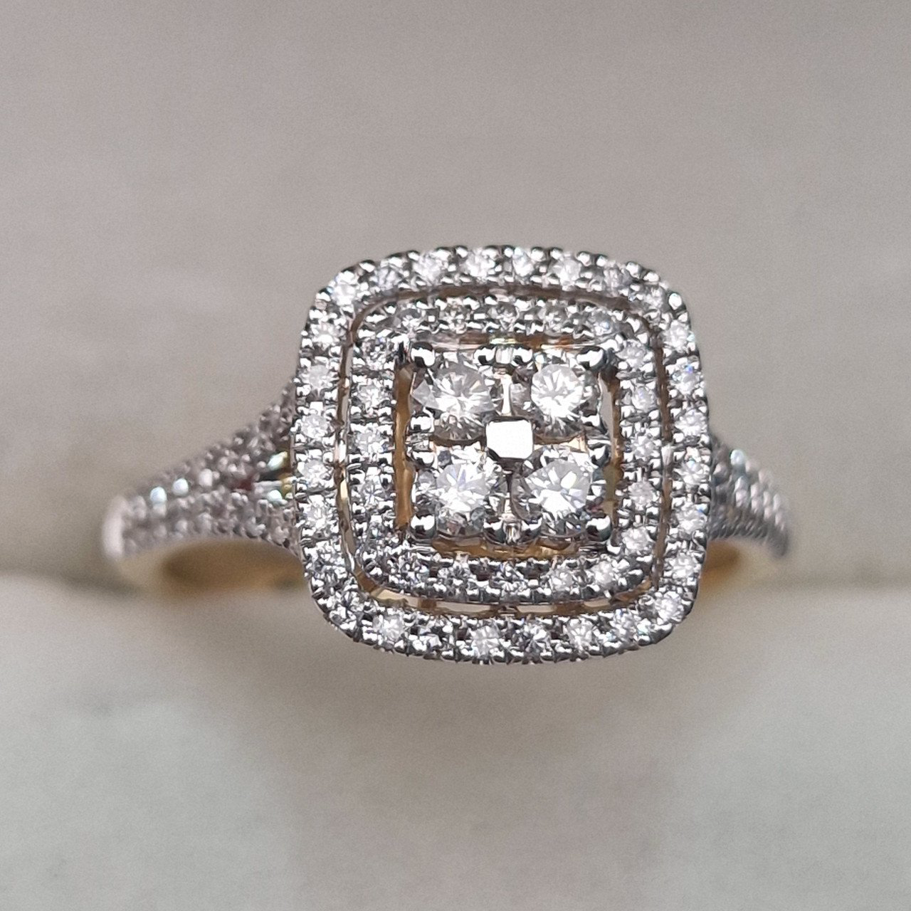Кольцо Deimantas 104947752 17р 3,54гр 0,61ct. купить,NaN