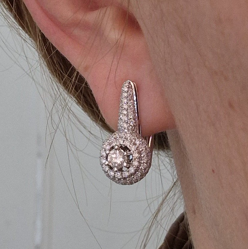 Серьги Deimantas 104948197 6,53гр 1,6ct. купить,NaN