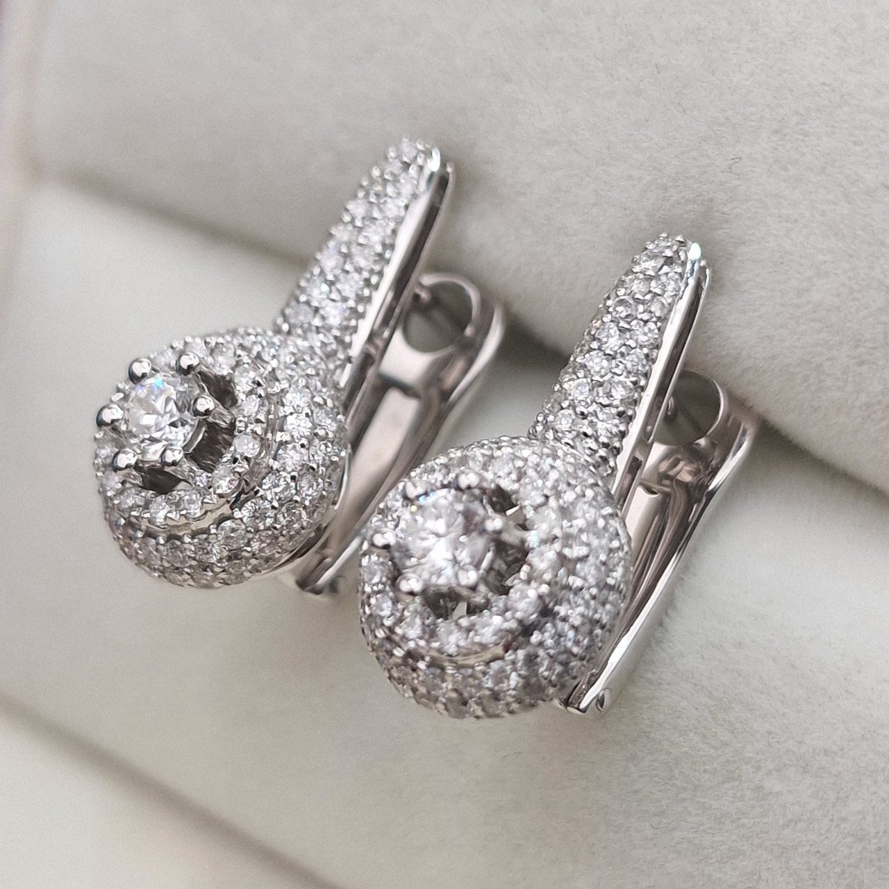 Серьги Deimantas 104948197 6,53гр 1,6ct. купить,NaN