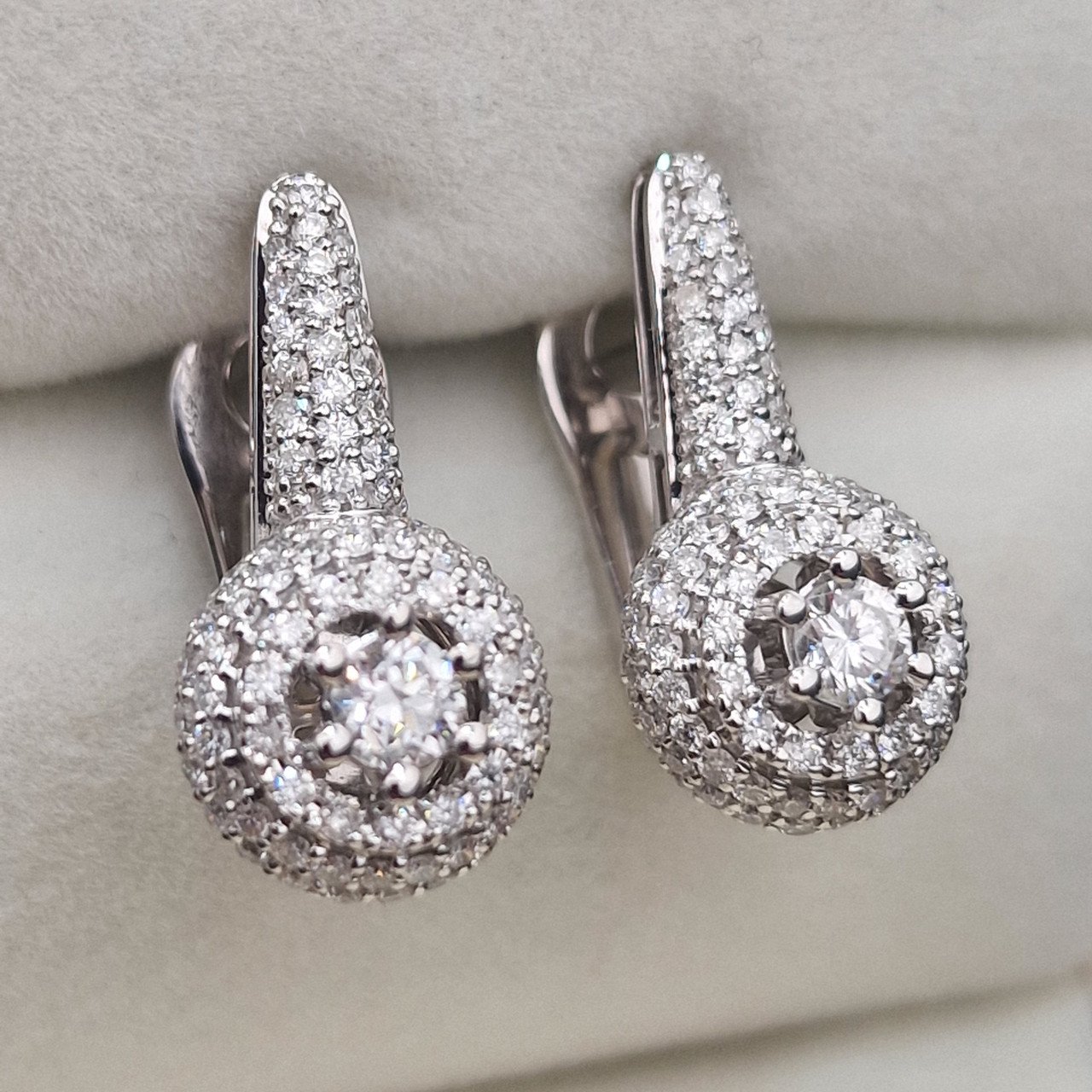 Серьги Deimantas 104948197 6,53гр 1,6ct. купить,NaN