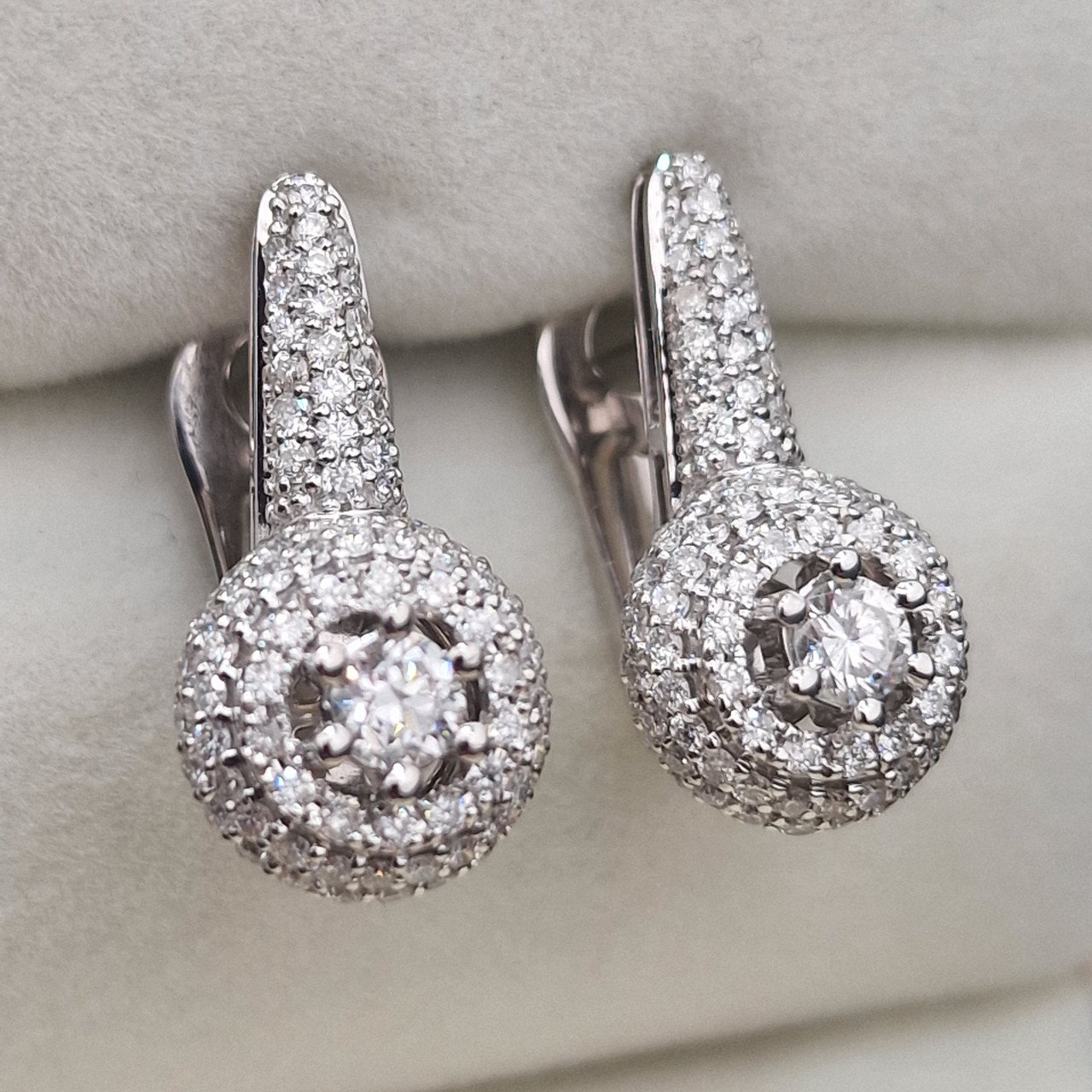 Серьги Deimantas 104948197 6,53гр 1,6ct. купить,NaN