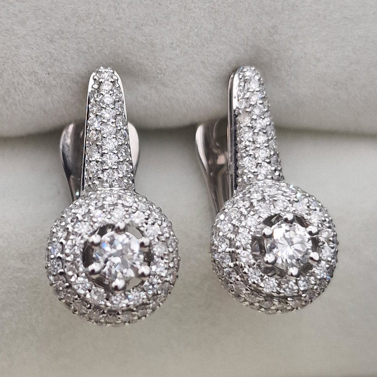 Серьги Deimantas 104948197 6,53гр 1,6ct. купить,NaN