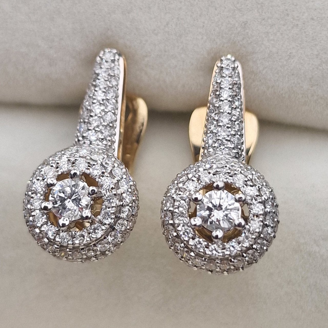 Серьги Deimantas 104948298 6,61гр 1,6ct. купить,NaN