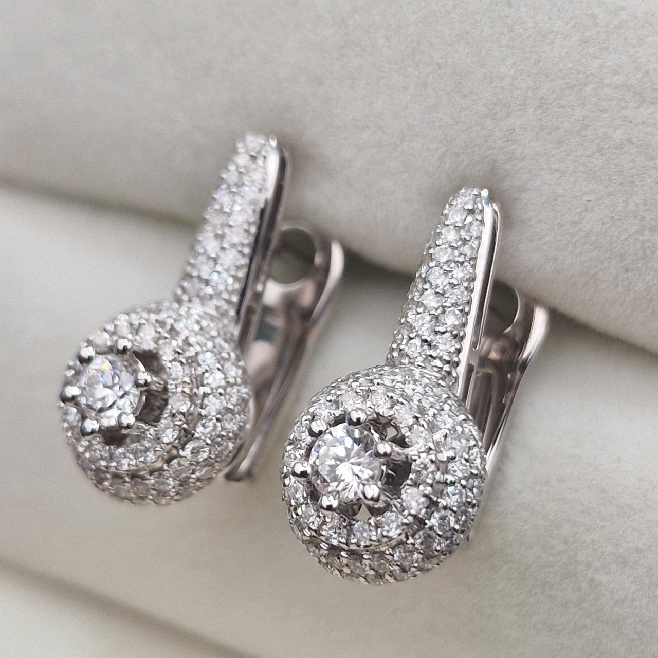 Серьги Deimantas 104948197 6,53гр 1,6ct. купить,NaN