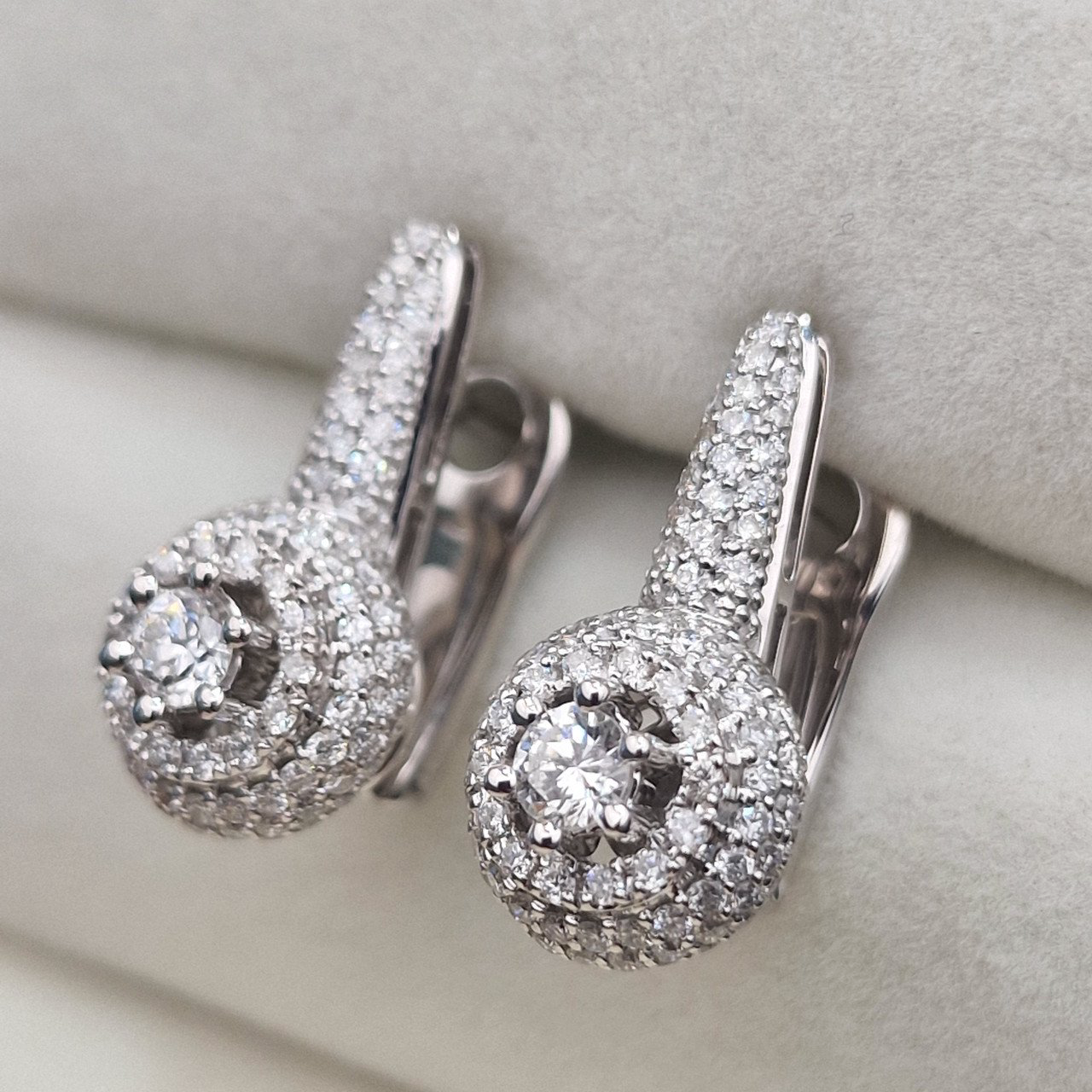 Серьги Deimantas 104948197 6,53гр 1,6ct. купить,NaN