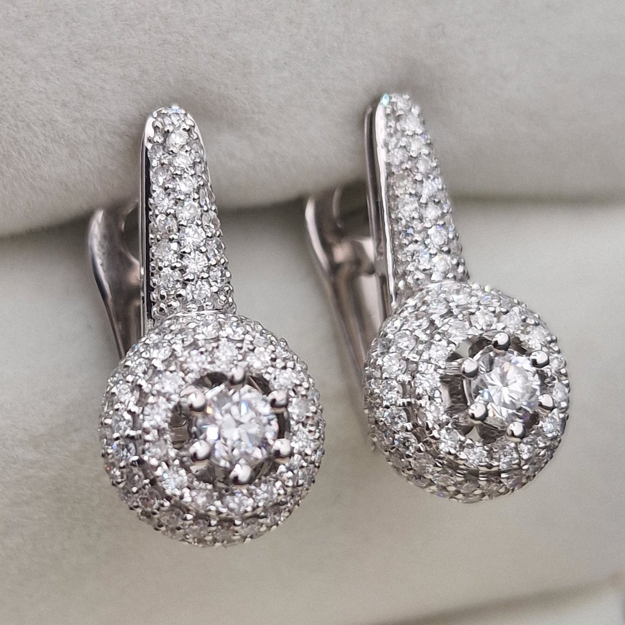 Серьги Deimantas 104948197 6,53гр 1,6ct. купить,NaN