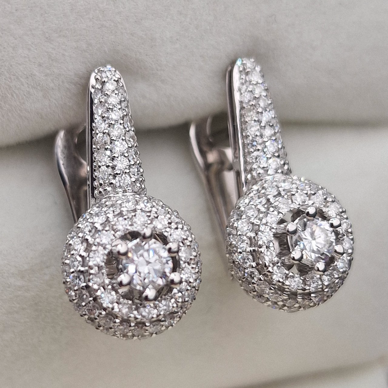 Серьги Deimantas 104948197 6,53гр 1,6ct. купить,NaN