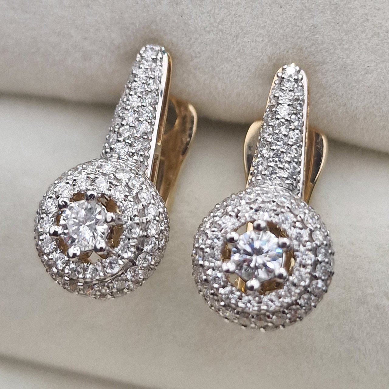 Серьги Deimantas 104948298 6,61гр 1,6ct. купить,NaN