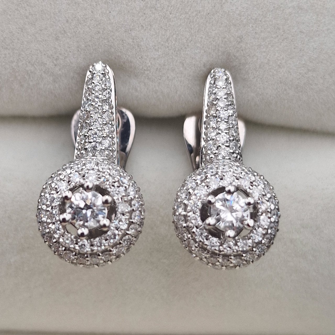 Серьги Deimantas 104948197 6,53гр 1,6ct. купить,NaN