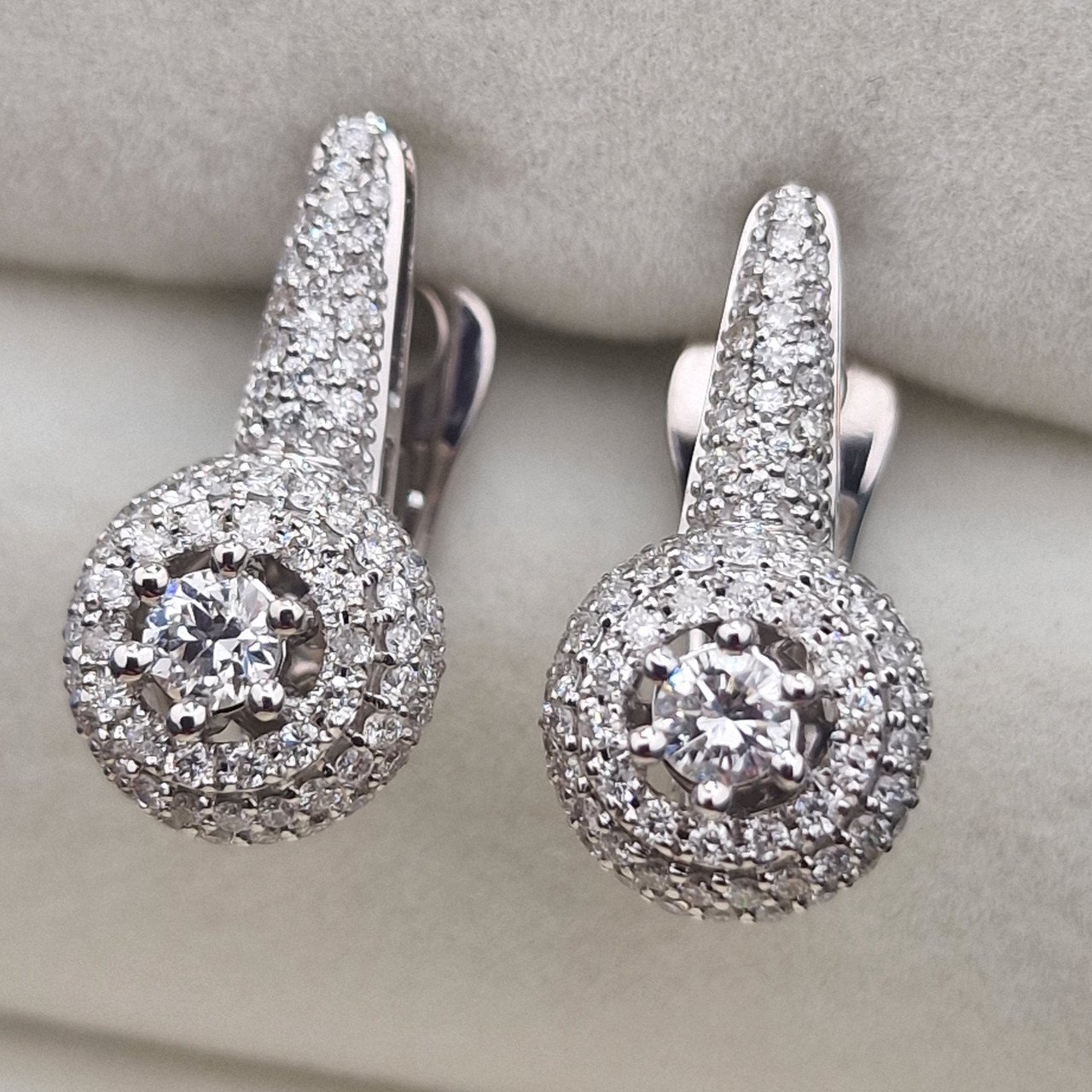 Серьги Deimantas 104948197 6,53гр 1,6ct. купить,NaN