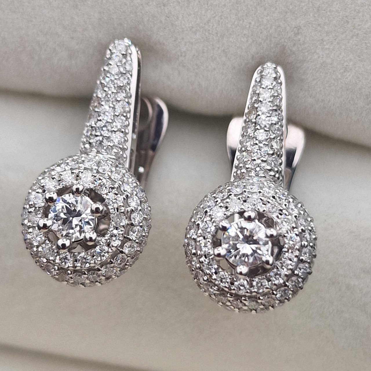 Серьги Deimantas 104948197 6,53гр 1,6ct. купить,NaN