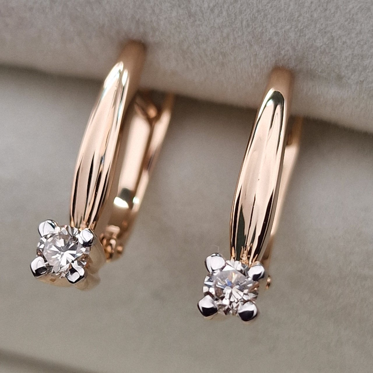 Серьги Deimantas 104564105 2,96гр 0,273ct. купить,NaN
