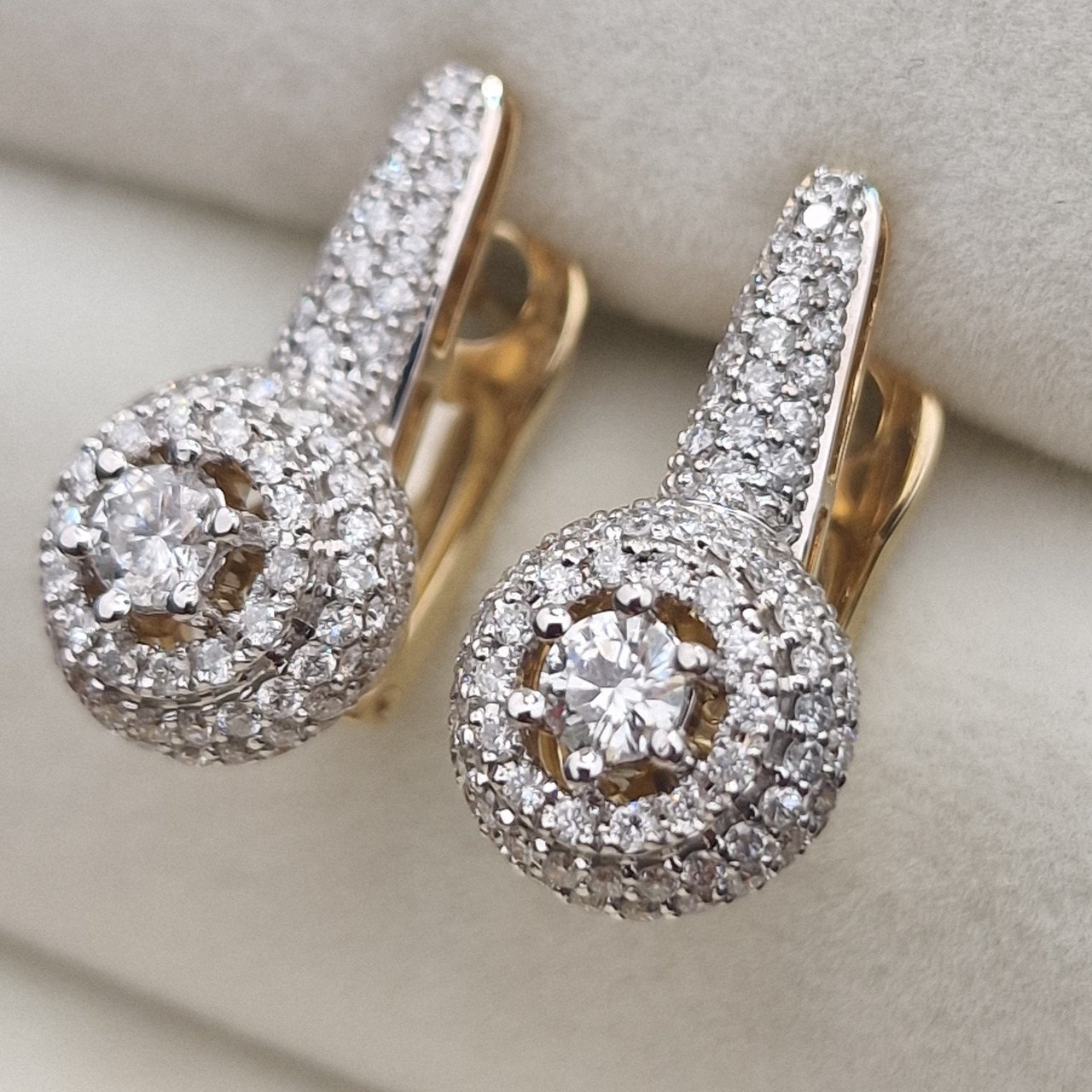 Серьги Deimantas 104948298 6,61гр 1,6ct. купить,NaN