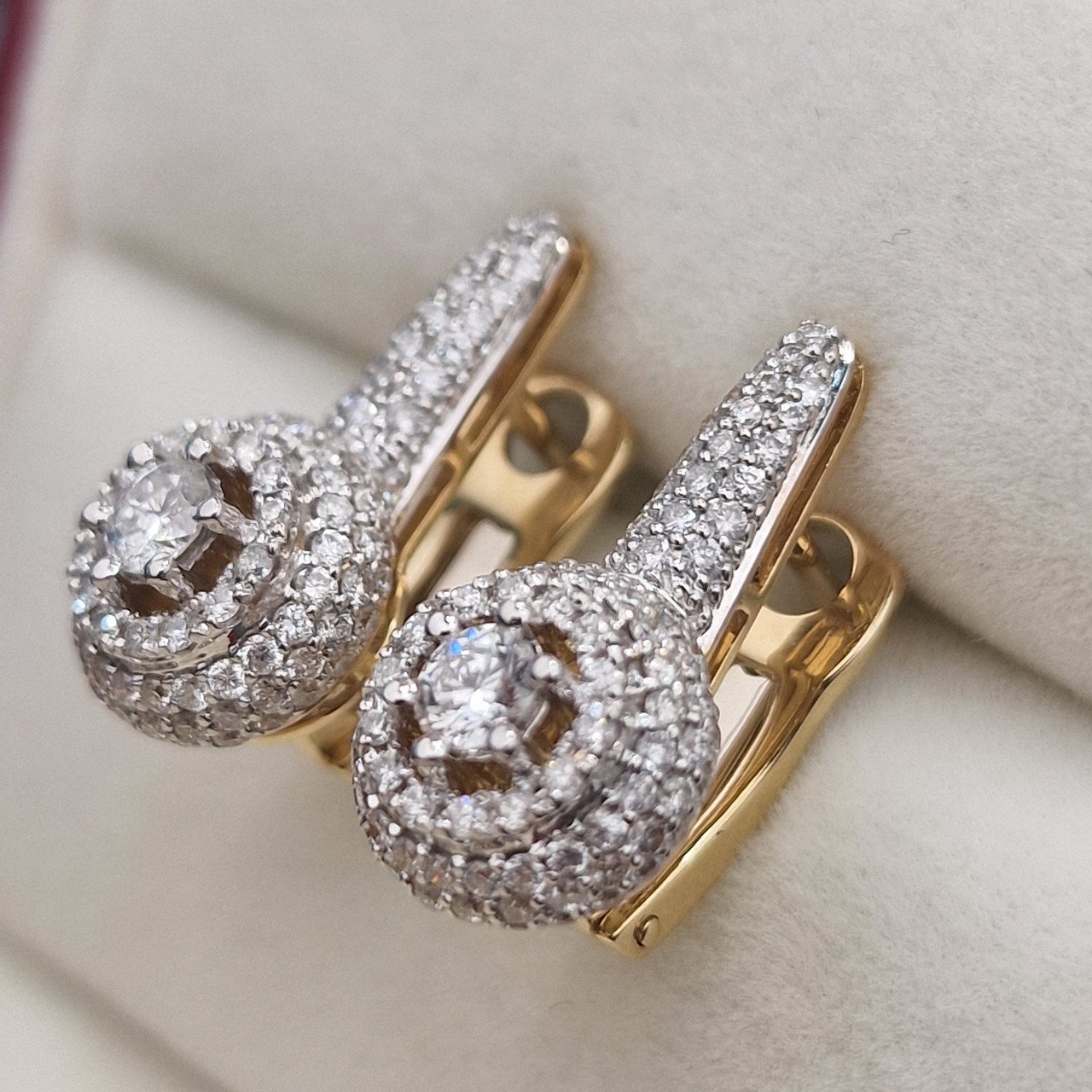 Серьги Deimantas 104948298 6,61гр 1,6ct. купить,NaN
