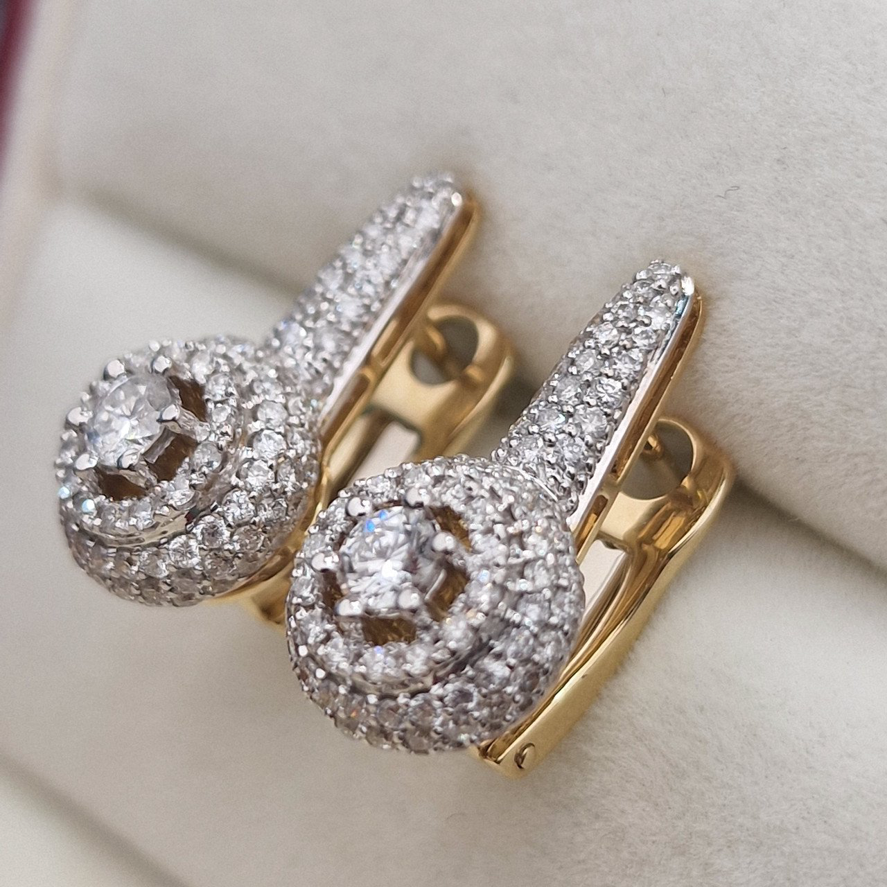 Серьги Deimantas 104948298 6,61гр 1,6ct. купить,NaN
