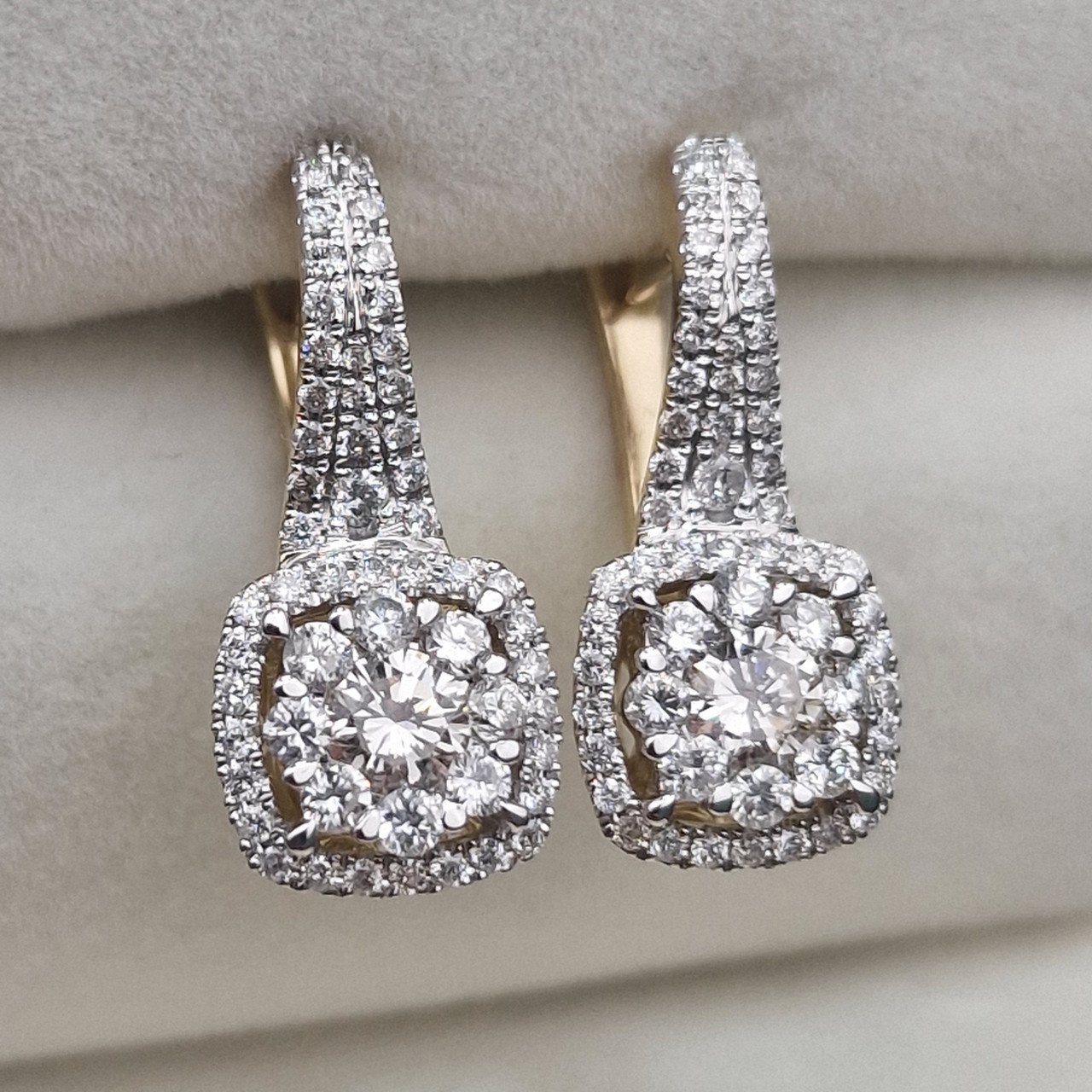 Серьги Deimantas 104948317 4,62гр 1,23ct. купить,NaN
