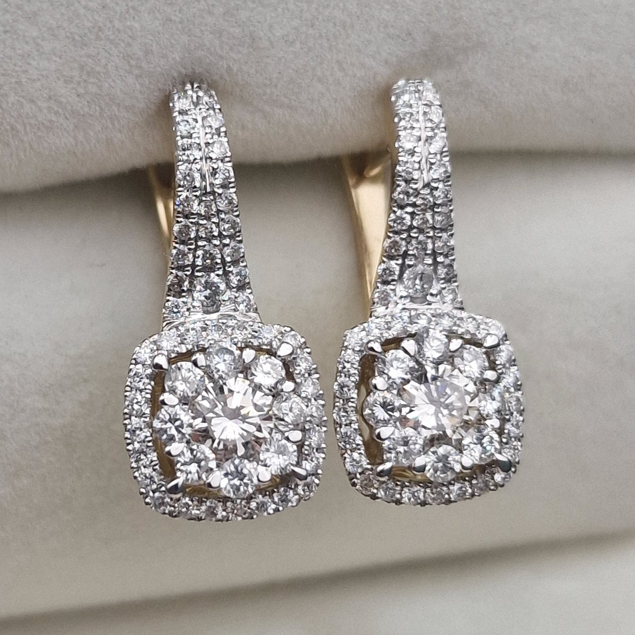 Серьги Deimantas 104948317 4,62гр 1,23ct. купить,NaN