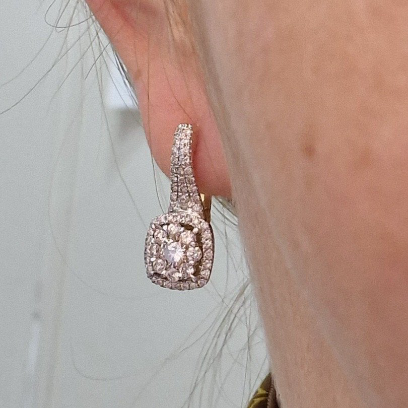 Серьги Deimantas 104948317 4,62гр 1,23ct. купить,NaN