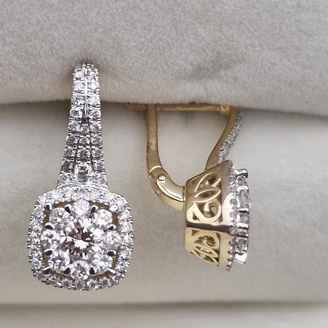 Серьги Deimantas 104948317 4,62гр 1,23ct. купить,NaN