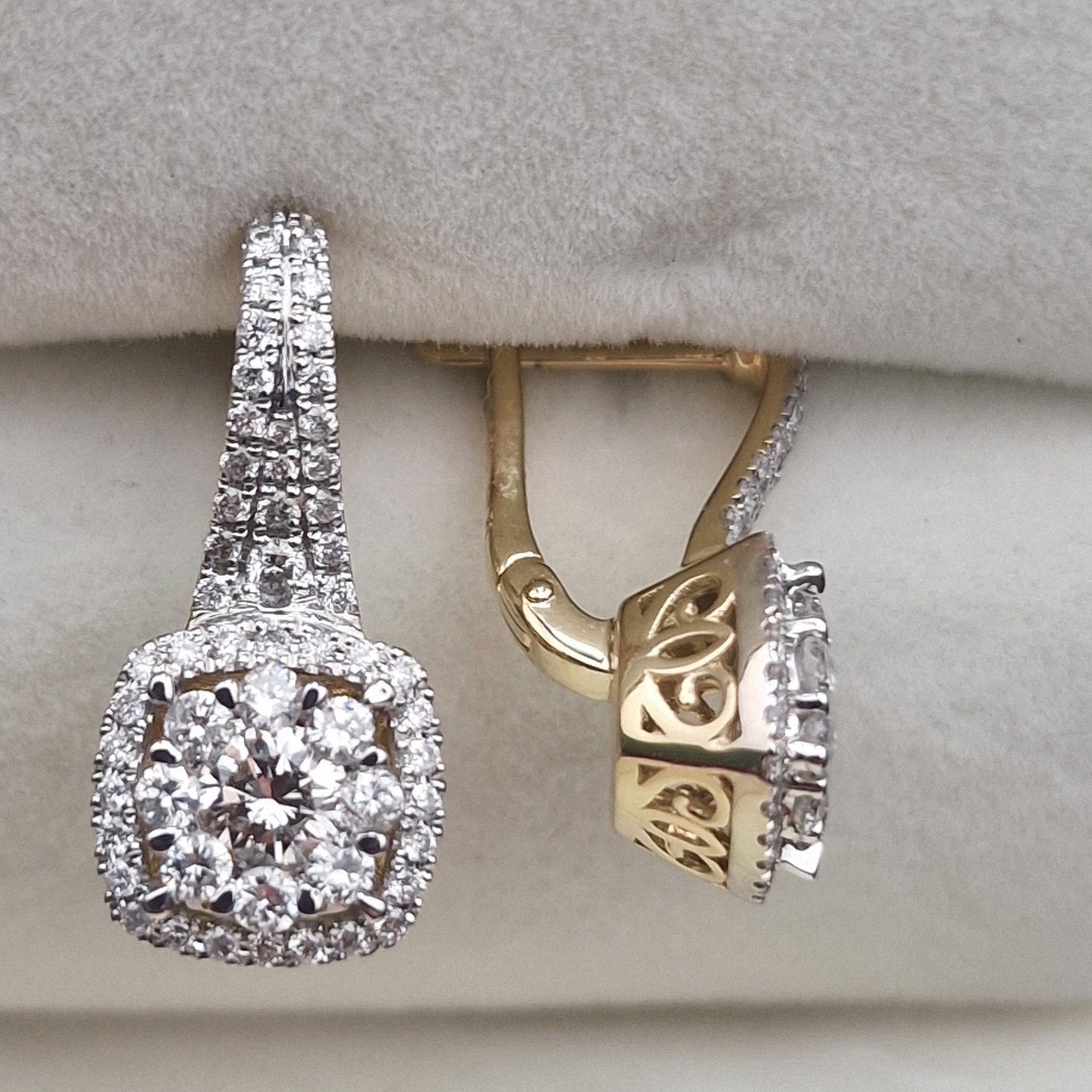 Серьги Deimantas 104948317 4,62гр 1,23ct. купить,NaN