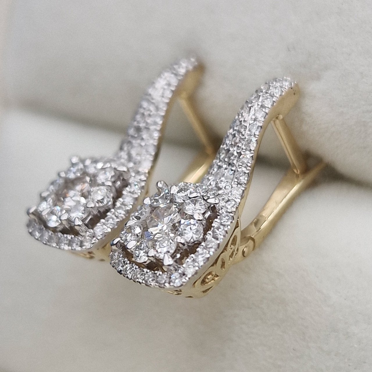 Серьги Deimantas 104948317 4,62гр 1,23ct. купить,NaN