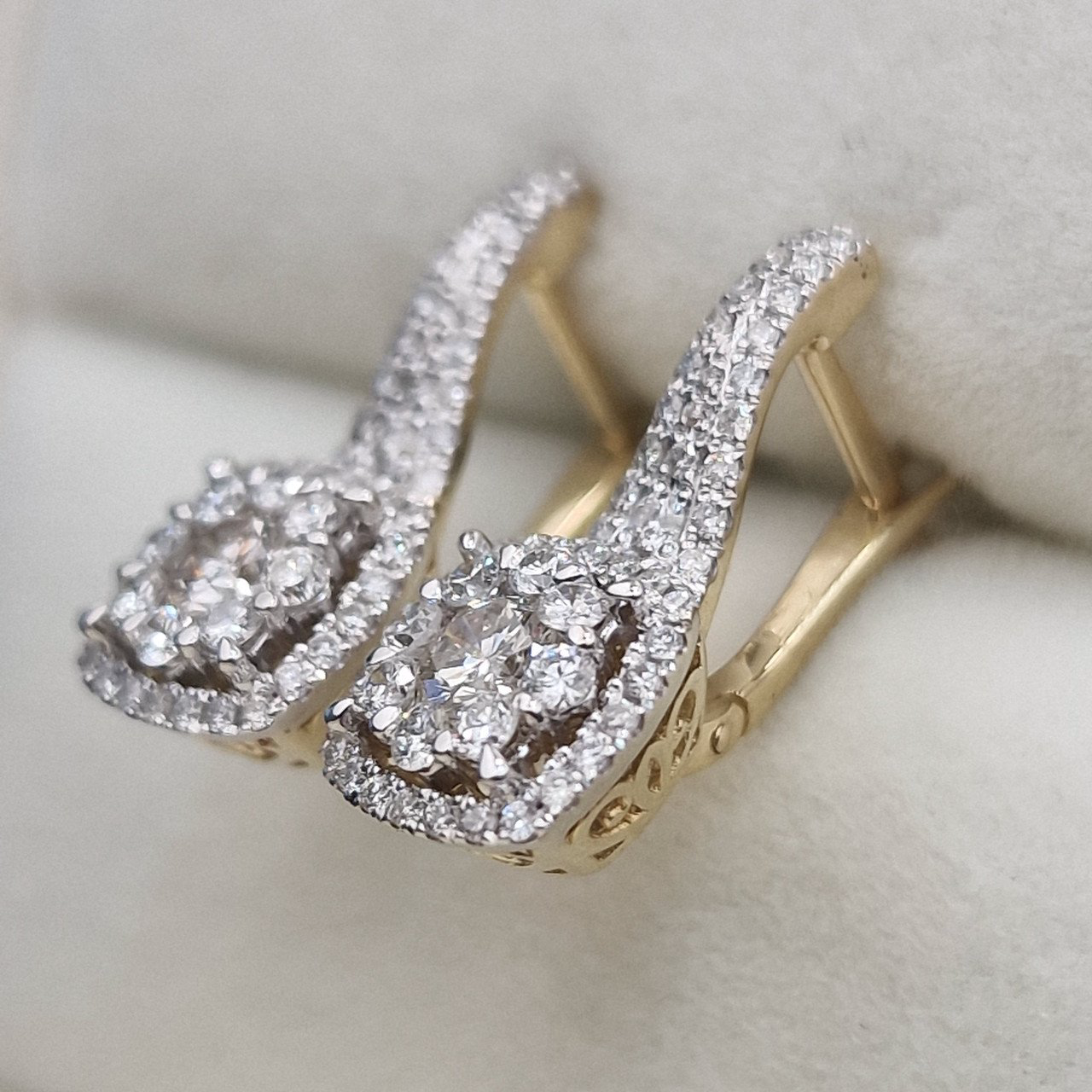 Серьги Deimantas 104948317 4,62гр 1,23ct. купить,NaN