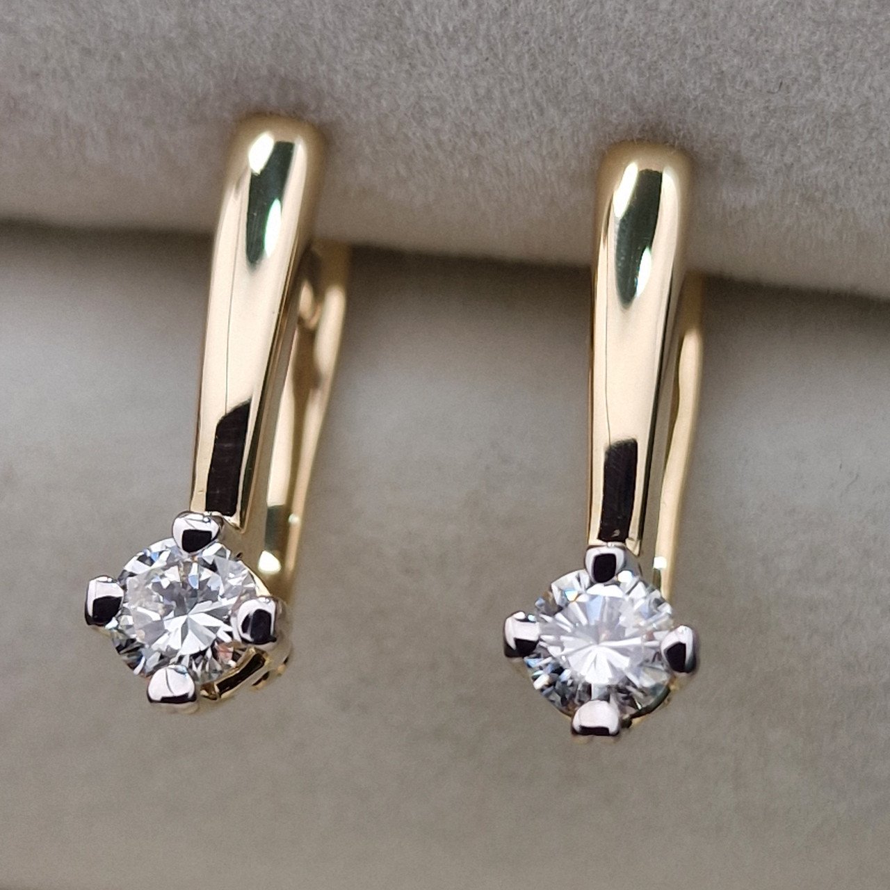 Серьги Deimantas 104564140 2,9гр 0,467ct. купить,NaN