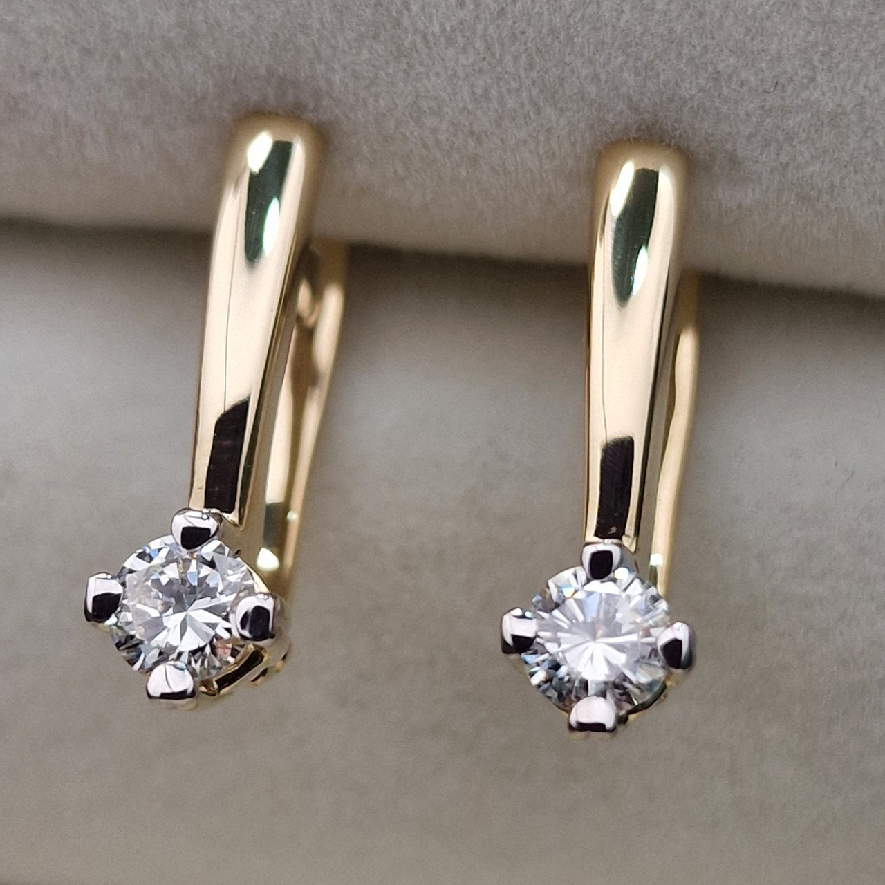 Серьги Deimantas 104564140 2,9гр 0,467ct. купить,NaN