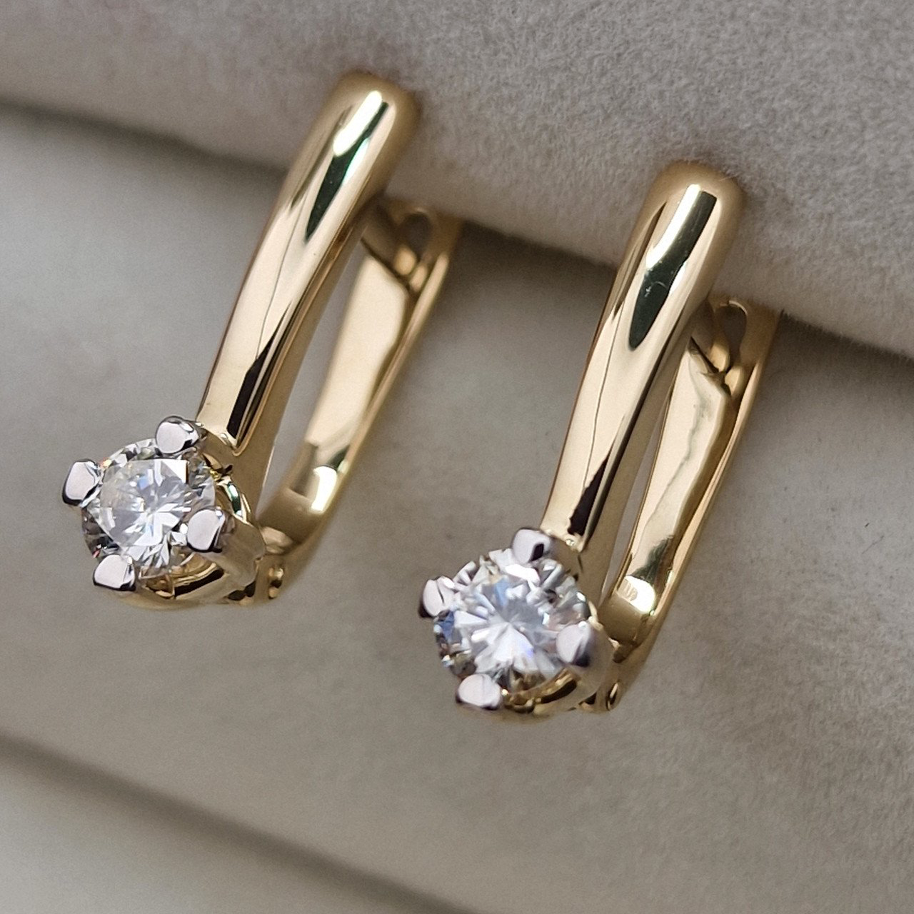 Серьги Deimantas 104564140 2,9гр 0,467ct. купить,NaN