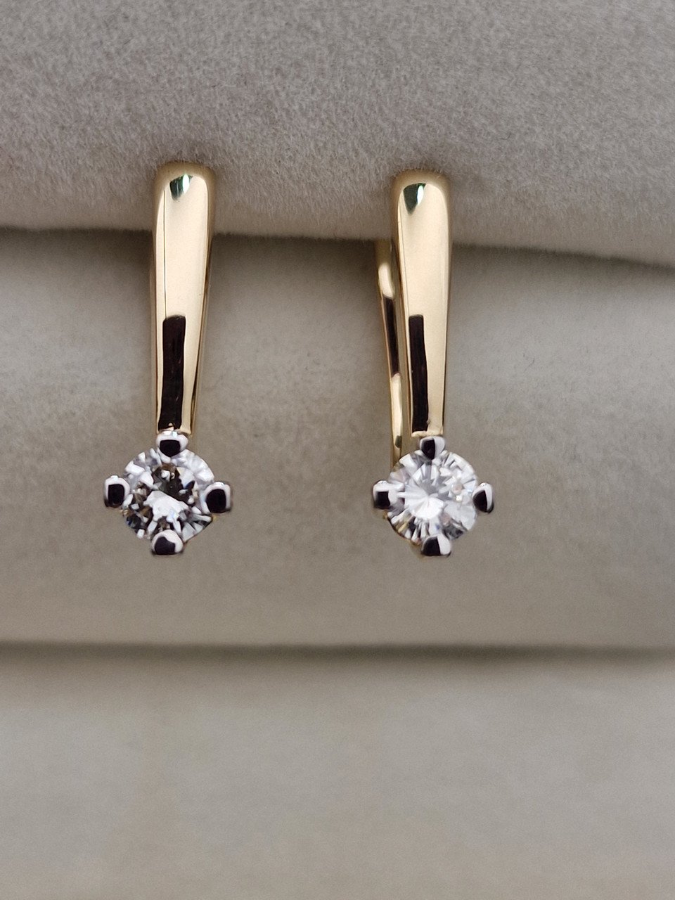 Серьги Deimantas 104564140 2,9гр 0,467ct. купить,NaN
