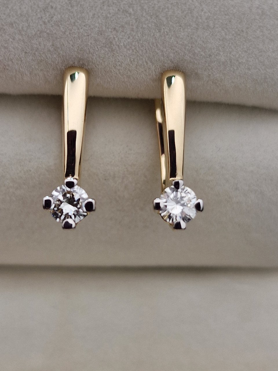 Серьги Deimantas 104564140 2,9гр 0,467ct. купить,NaN