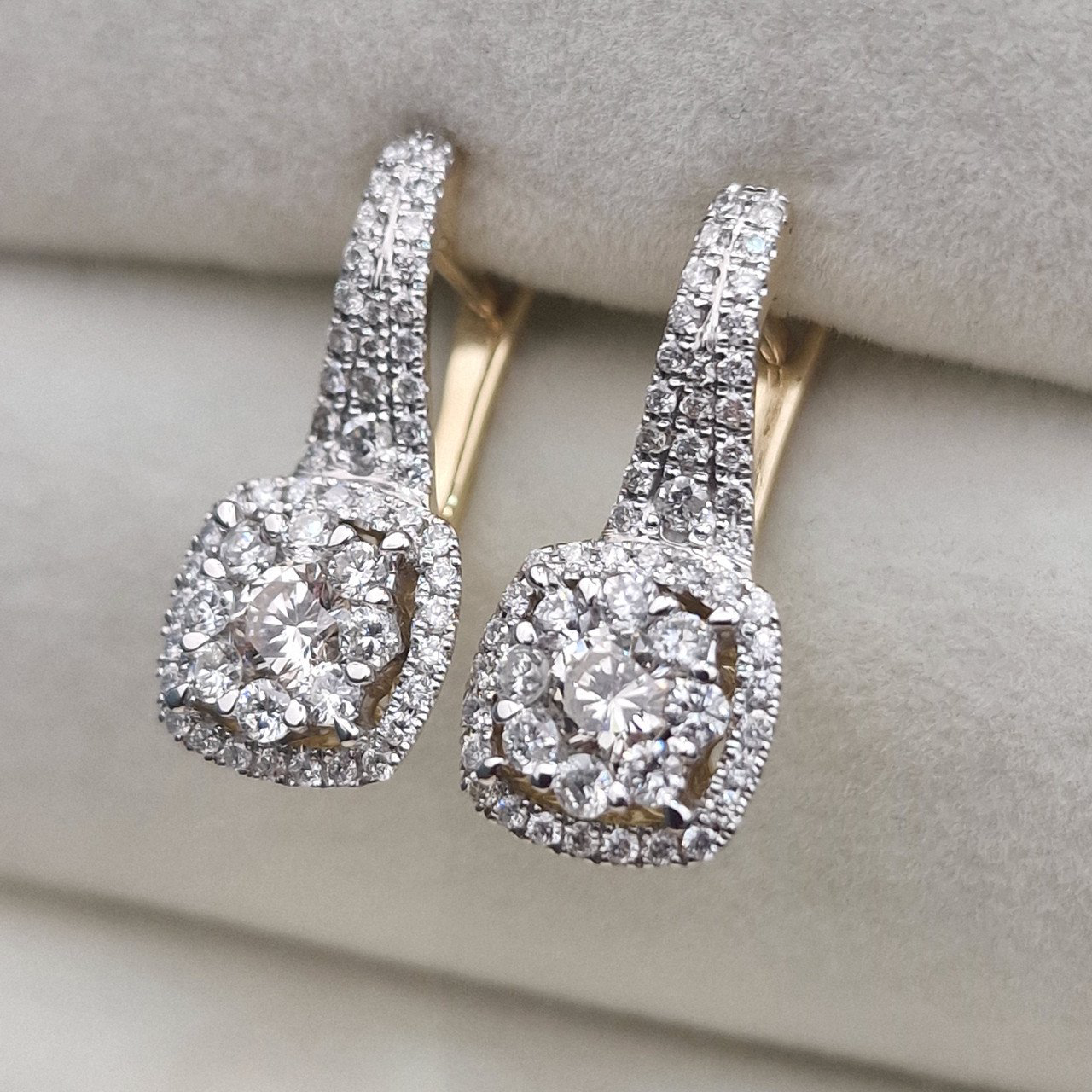 Серьги Deimantas 104948317 4,62гр 1,23ct. купить,NaN