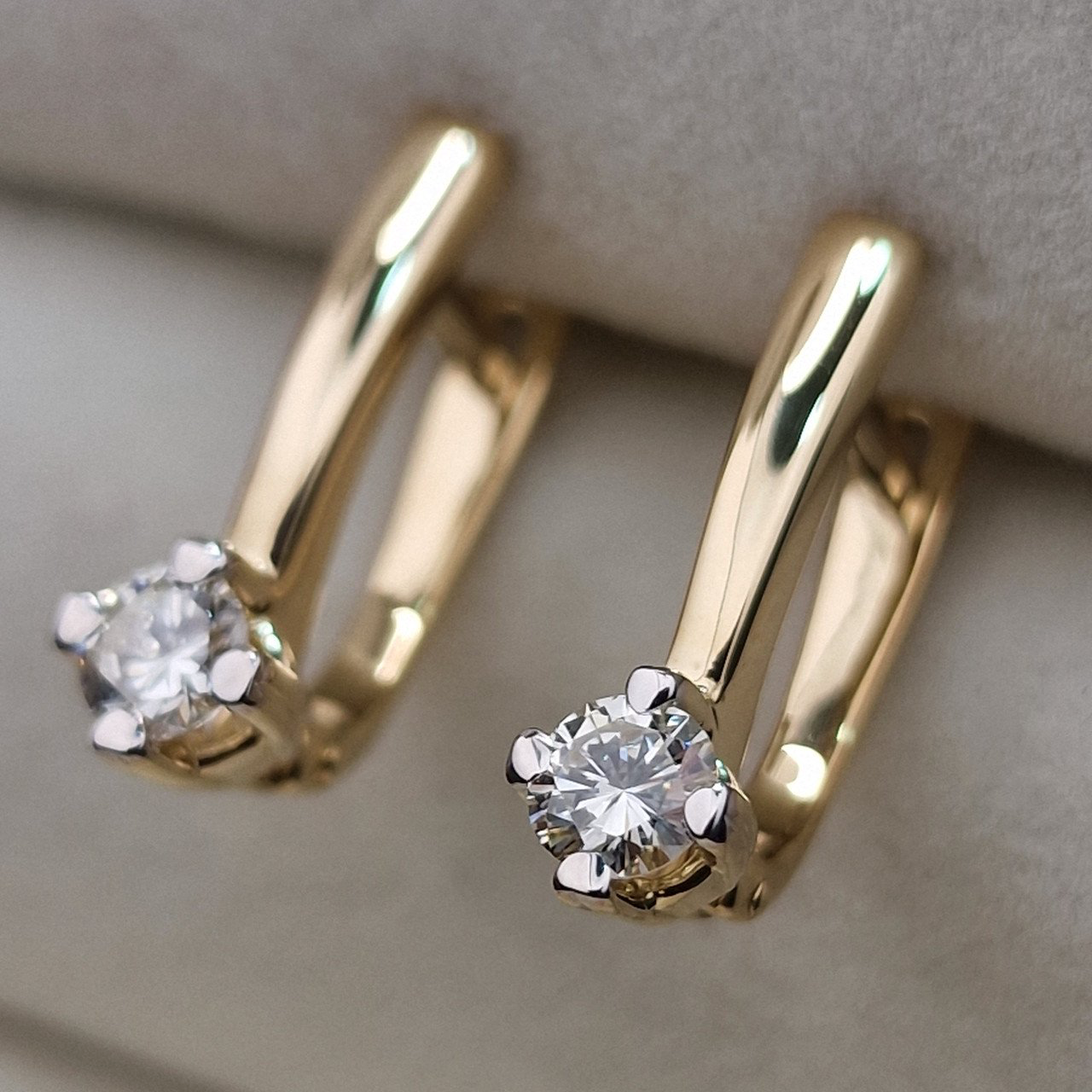 Серьги Deimantas 104564140 2,9гр 0,467ct. купить,NaN
