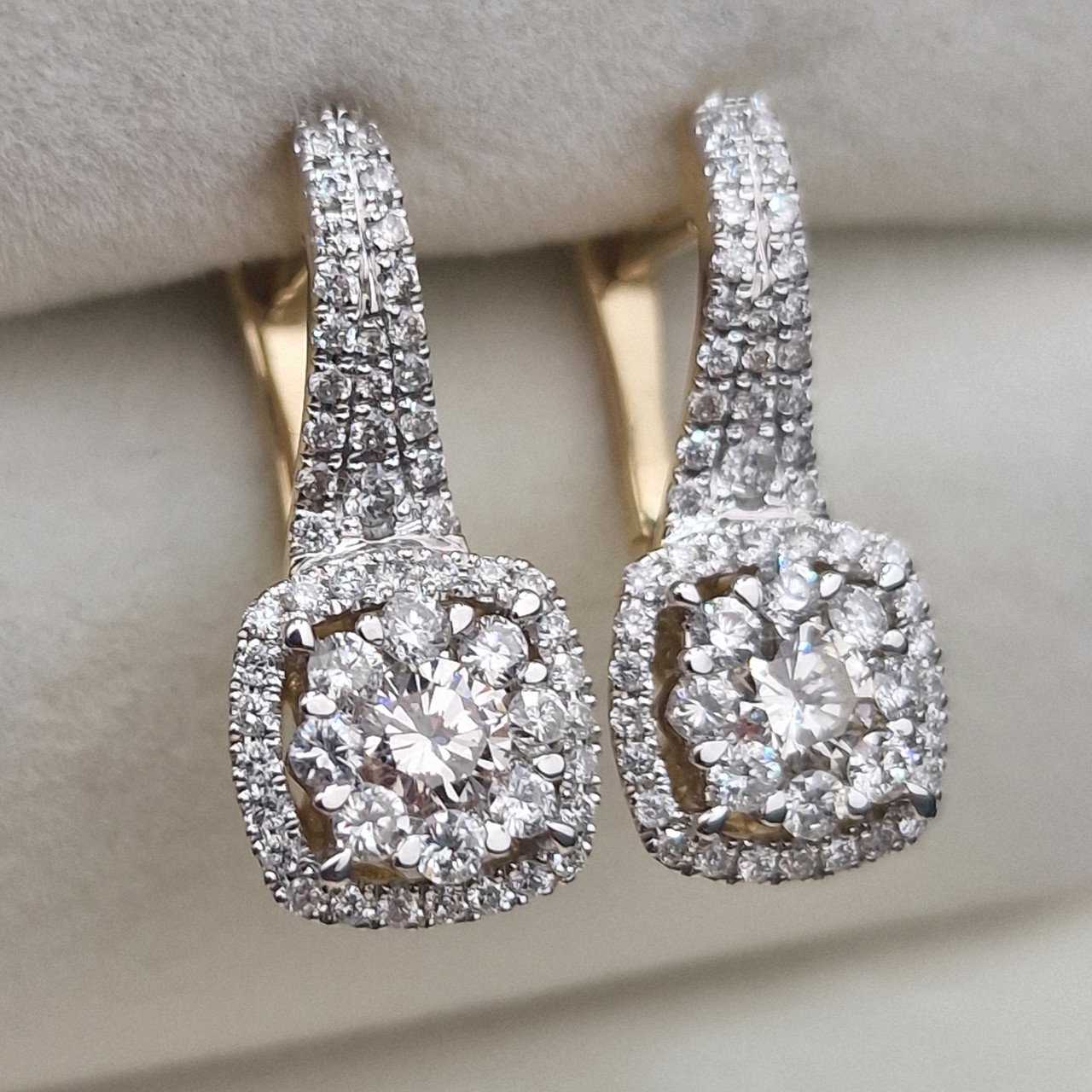 Серьги Deimantas 104948317 4,62гр 1,23ct. купить,NaN