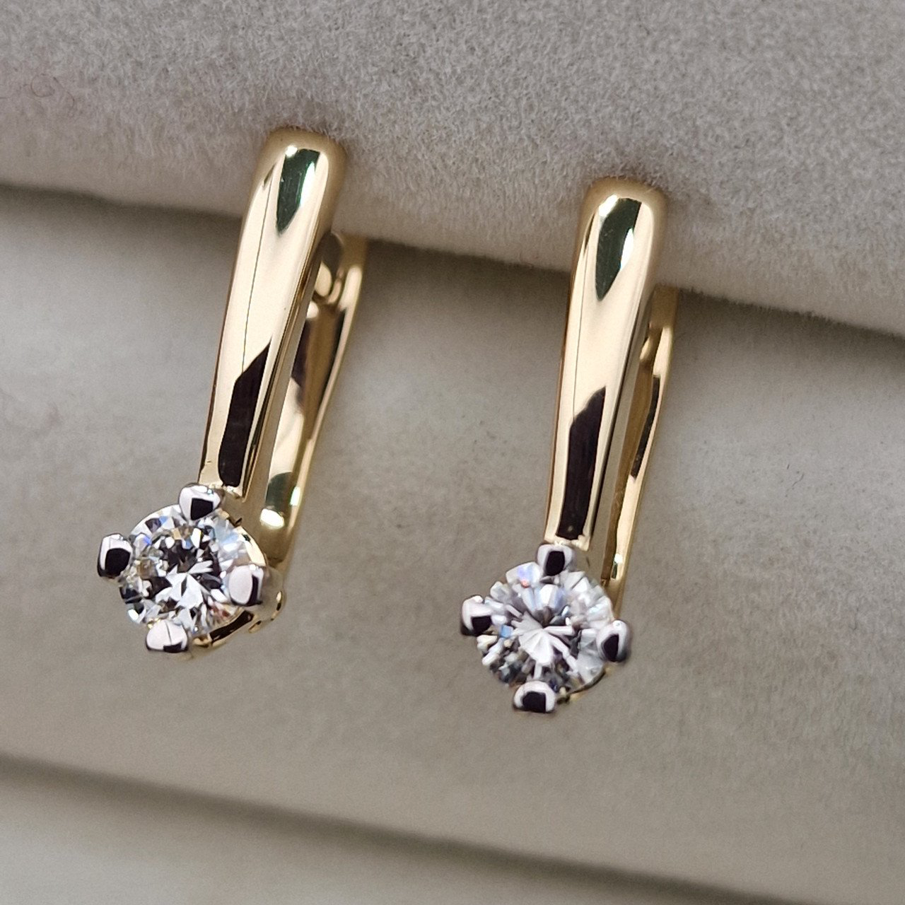 Серьги Deimantas 104564140 2,9гр 0,467ct. купить,NaN