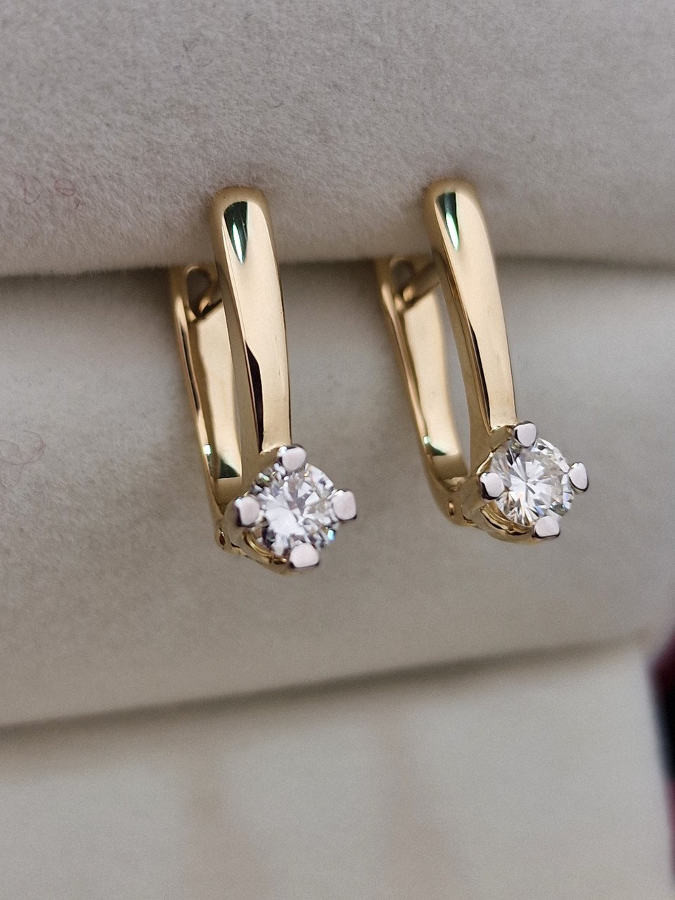 Серьги Deimantas 104564140 2,9гр 0,467ct. купить,NaN