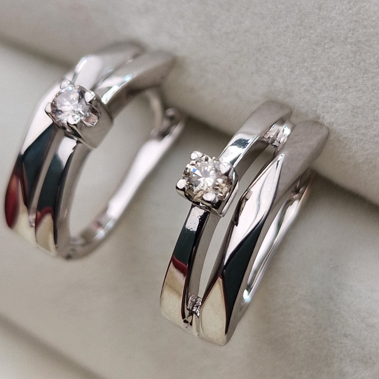 Серьги Deimantas 104564154 4,42гр 0,194ct. купить,NaN