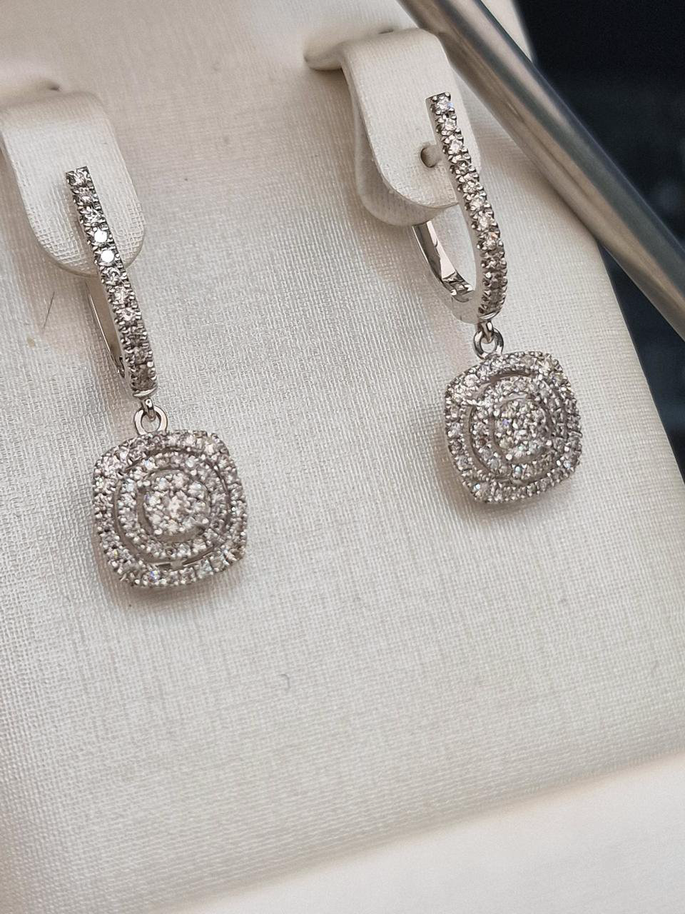 Серьги Deimantas 104950345 4,47гр 0,90ct. купить,NaN