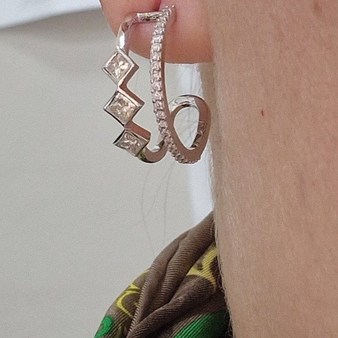 Серьги Deimantas 104962158 5,73гр 0,71ct. купить,NaN