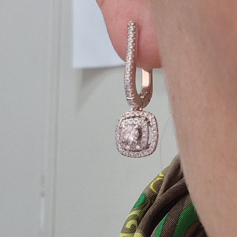 Серьги Deimantas 104962135 6,18гр 0,80ct. купить,NaN