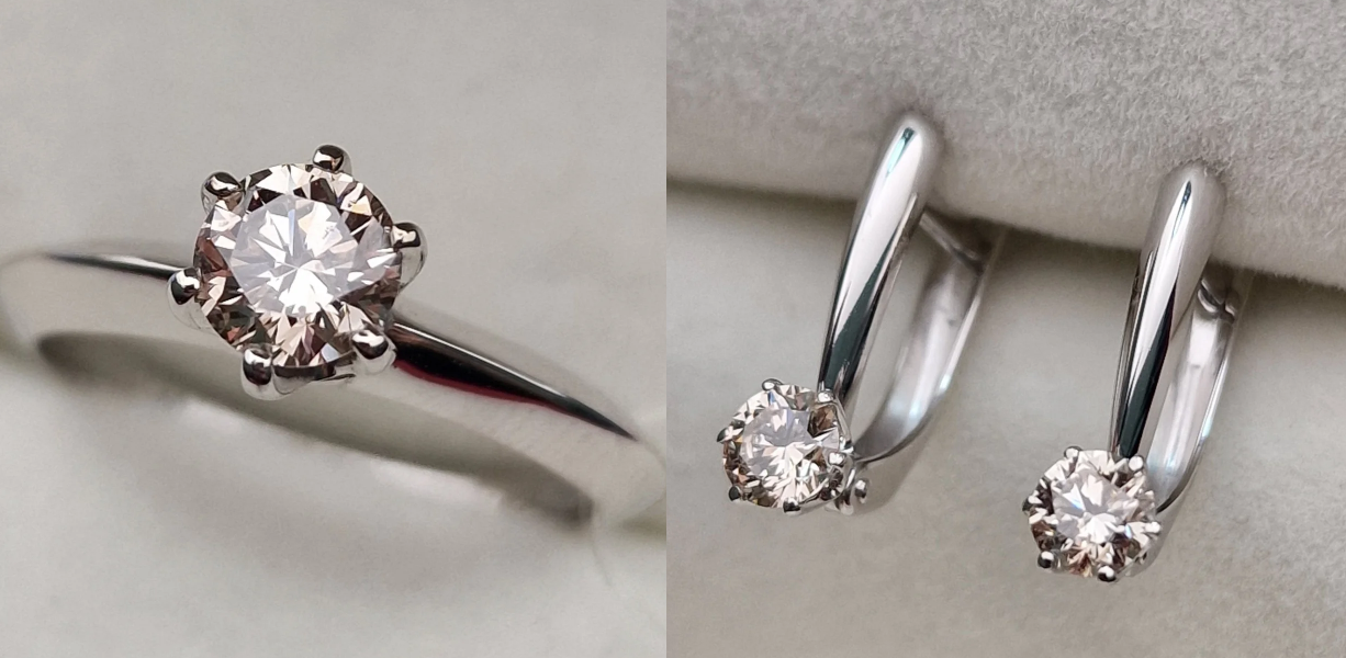 Комплект Deimantas 104963700 0,53ct 0,624ct. купить,NaN