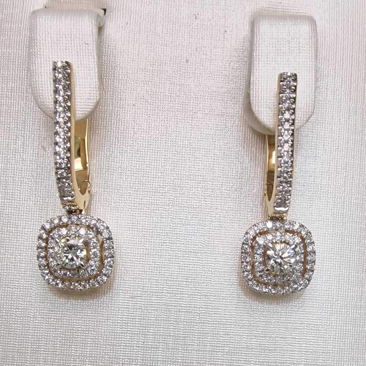 Серьги Deimantas 104962187 6,15гр 1,26ct. купить,NaN